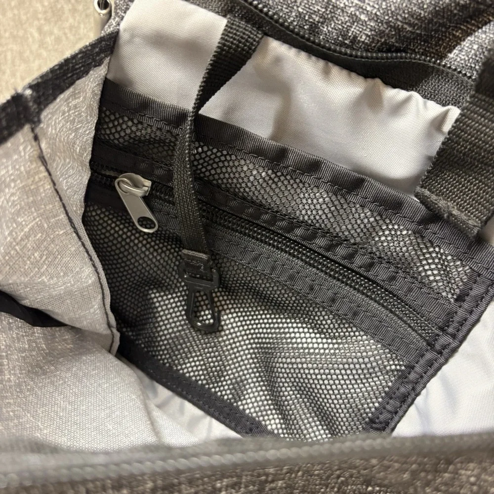 Nike Sport Golf Backpack W/ Laptop Sleeve Gray Black School University